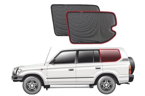Toyota LandCruiser Prado 90/95 Series Port Window Shades (J90/J95; 1996-2002)