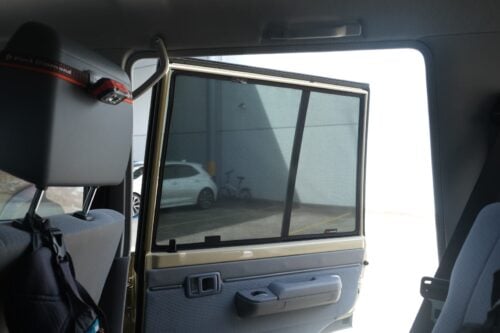Toyota LandCruiser 70 Series Car Rear Window Shades (76/79 Series; 1984-Present) - Image 4
