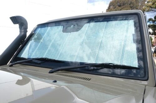 Toyota LandCruiser Troop Carrier/ 70 Series Front Windscreen Sun Shade (Without Pre-collision System) (75/76/78/79 Series; 2009-2022) - Image 2