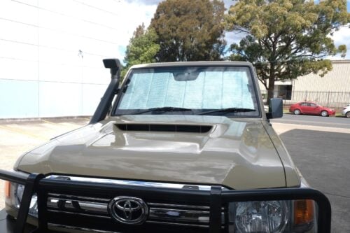 Toyota LandCruiser Troop Carrier/ 70 Series Front Windscreen Sun Shade (Without Pre-collision System) (75/76/78/79 Series; 2009-2022) - Image 4
