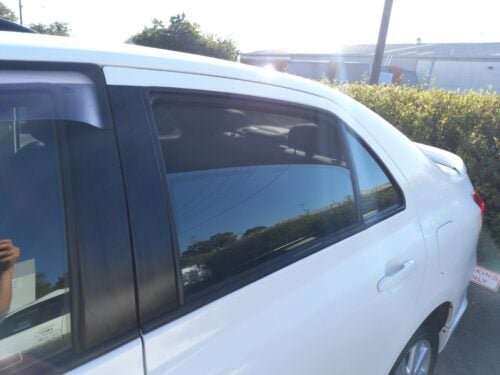 Toyota Yaris/Belta/Vios Sedan Car Rear Window Shades (XP90; 2005-2012) - Image 3