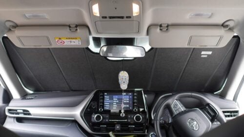 Toyota Kluger/Highlander 4th Generation Front Windscreen Sun Shade (XU70; 2019-Present) - Image 3