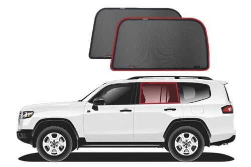 Toyota LandCruiser 300 Series | Lexus LX Car Rear Window Shades (J300/J310; 2021-Present)*
