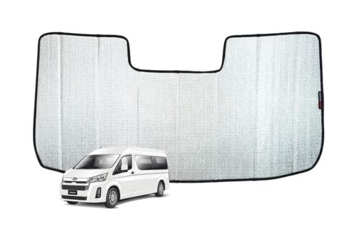 Toyota HiAce/Granvia 6th Generation Front Windscreen Sun Shade (H300; 2019-Present)