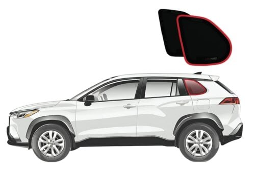 Toyota Corolla Cross Port Window Shades (XG10; 2020-Present)