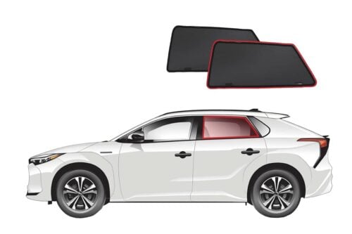 Toyota bZ4X | Subaru Solterra Car Rear Window Shades (2022-Present) - Image 1
