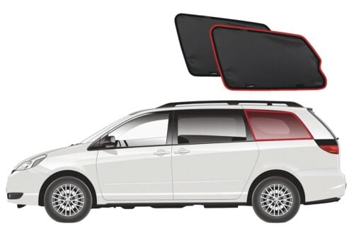 Toyota Sienna 2nd Generation Port Window Shades (XL20; 2003-2010)