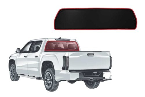 Toyota Tundra 3rd Generation Rear Windscreen Shade (Fixed Window) (XK70; 2021-Present)