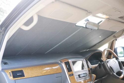 Toyota Alphard 1st Generation Front Windscreen Sun Shade (AH10; 2002-2008) - Image 5