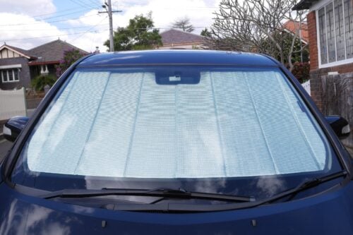 Toyota Alphard 1st Generation Front Windscreen Sun Shade (AH10; 2002-2008) - Image 2