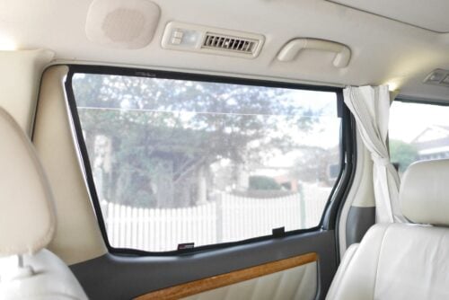 Toyota Alphard 1st Generation Car Rear Window Shades (AH10; 2002-2008) - Image 4
