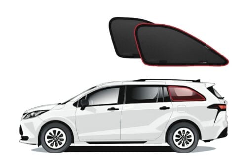 Toyota Sienna 4th Generation Port Window Shades (XL40; 2020-Present)