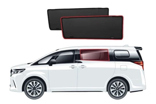 Toyota Alphard/Vellfire 4th Generation Car Rear Window Shades (AH40; 2023-Present) - Image 1