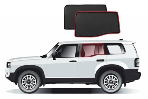 Toyota LandCruiser Prado 250 Series | Lexus GX Car Rear Window Shades (J250; 2023-Present)