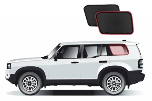 Toyota LandCruiser Prado 250 Series | Lexus GX Port Window Shades (J250; 2023-Present)