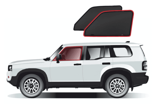 Toyota LandCruiser Prado 250 Series | Lexus GX Front Door Car Window Shades (J250; 2023-Present)