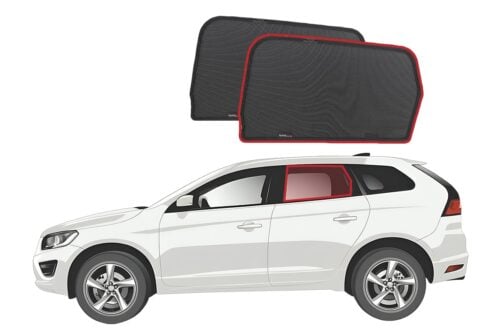 Volvo XC60 1st Generation Car Rear Window Shades (2009-2017)