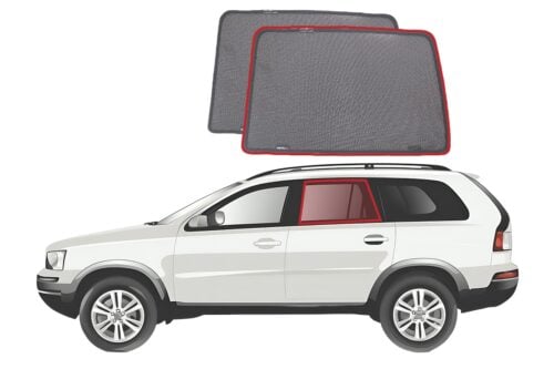 Volvo XC90 1st Generation Car Rear Window Shades (2002-2014)*