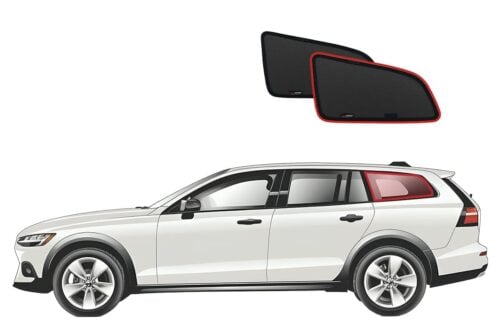 Volvo V60 2nd Generation Port Window Shades (2018-Present)