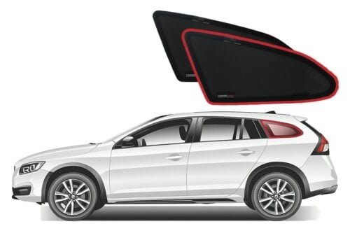 Volvo V60 1st Generation Port Window Shades (2011-2018)