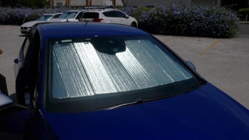 Volkswagen Golf Hatchback/Wagon 7th Generation Front Windscreen Sun Shade (MK7/MQB- Typ 5G; 2012-2020) - Image 2