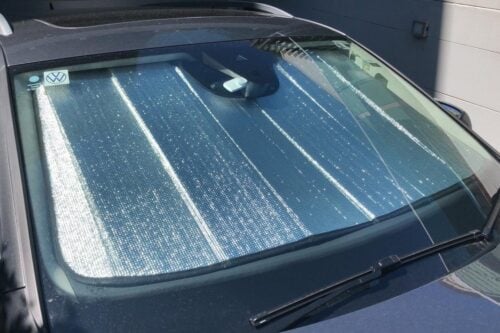 Volkswagen Tiguan/Tiguan Allspace/Tiguan L 2nd Generation Front Windscreen Sun Shade (AD/BW; 2016-2024) - Image 2