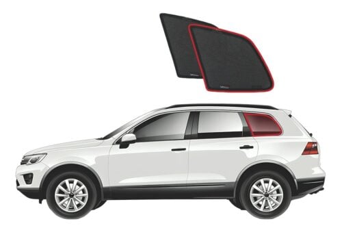 Volkswagen Touareg 2nd Generation Port Window Shades (7P; 2010-2018)