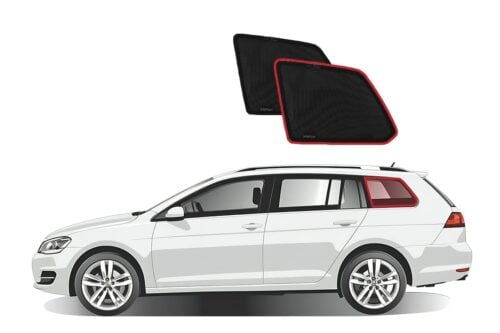 Volkswagen Golf Wagon 7th Generation Port Window Shades (MK7/MQB- Typ 5G; 2012-2020)