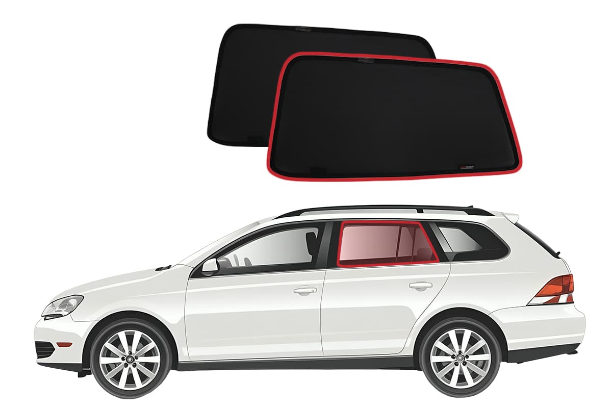 Volkswagen Golf Wagon 5th/6th Generation Car Rear Window Snap Shades ...