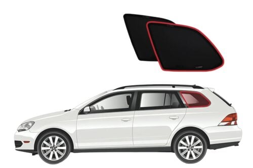 Volkswagen Golf Wagon 5th/6th Generation Port Window Shades (MK5/MK6- Typ 1K/5K; 2003-2013)