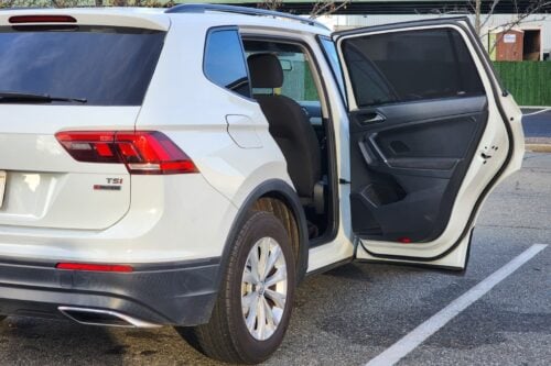 Volkswagen Tiguan Allspace/Tiguan L 2nd Generation Car Rear Window Shades (AD/BW; 2018-2024) - Image 4