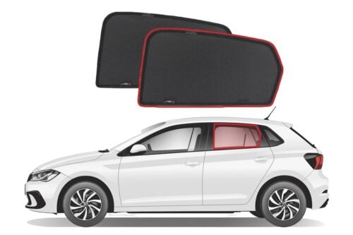Volkswagen Polo 6th Generation Car Rear Window Shades (MK6- Typ AW; 2018-Present)