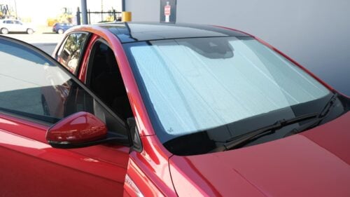 Volkswagen Polo 6th Generation Front Windscreen Sun Shade (MK6- Typ AW; 2018-Present) - Image 4