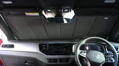Volkswagen Polo 6th Generation Front Windscreen Sun Shade (MK6- Typ AW; 2018-Present) - Image 3