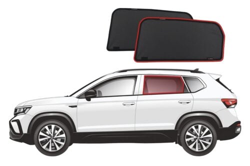 Volkswagen Taos/Tharu Car Rear Window Shades (2018-Present)