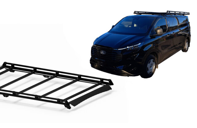 Transit Bent Rack End Ford Transit Custom AV LWB 2024 - Onwards Wedgetail Trade Rack ...