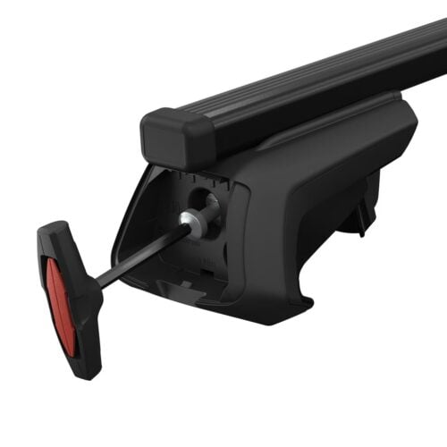 SSANGYONG Korando 3-dr SUV (1997-2005) Thule SmartRack XTSquareBar complete roof rack system (730422) - Image 3