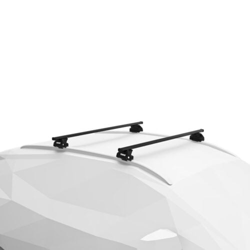 ZEEKR 7GT 5-dr Wagon (2025 Onwards) Thule SquareBar Evoroof rack system black (712300-710600-186221) - Image 2