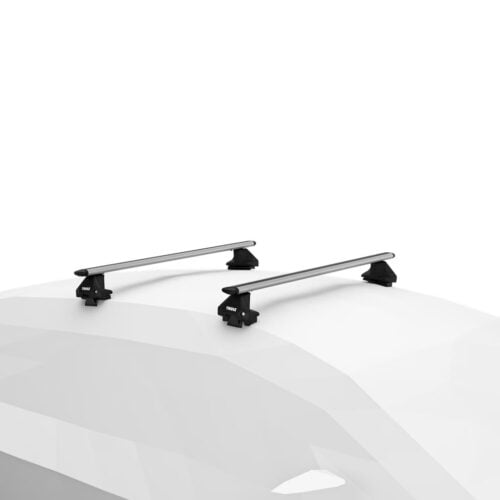 POLESTAR 4 5-dr SUV (2024 Onwards) Thule WingBar Evoroof rack system aluminium (711500-710500-145378) - Image 2