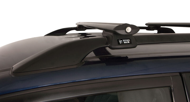 PEUGEOT 406 With Roof Rails 3/1998-8/2004 Vortex SX Black 2 Bar Roof Rack (JA9137)