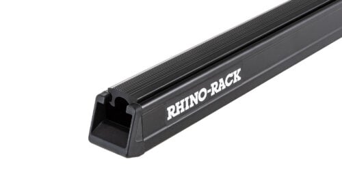 SSANGYONG Musso Dual Cab 5/2004-9/2007 Heavy Duty RX300H Trackmount Black 2 Bar Roof Rack (JC-03065)