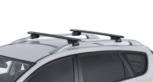 PEUGEOT 406 With Roof Rails 3/1998-8/2004 Vortex SX Black 2 Bar Roof Rack (JA9137)