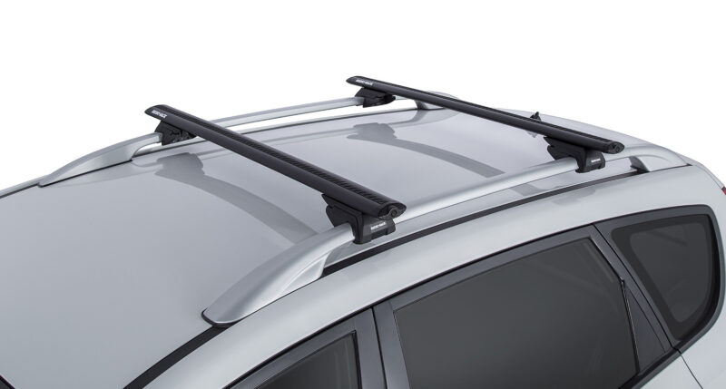 PEUGEOT 406 With Roof Rails 3/1998-8/2004 Vortex SX Black 2 Bar Roof Rack (JA9137)