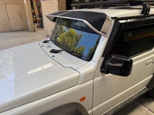 Suzuki Jimny 2019 - Onwards Mesh Windscreen Sunvisor - Image 4