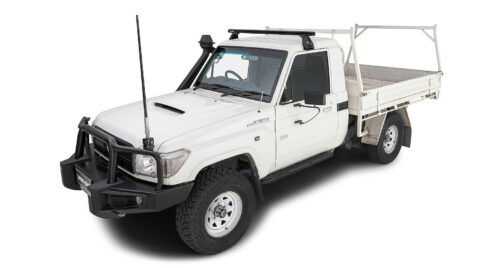 MAHINDRA Pikup Single Cab 6/2007 Onwards Heavy Duty RL150 Black 1 Bar Roof Rack (JA0791)