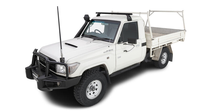 MAHINDRA Pikup Single Cab 6/2007 Onwards Heavy Duty RL150 Black 1 Bar Roof Rack (JA0791)