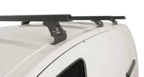 PEUGEOT Partner Gen2 1/2008-12/2018 Heavy Duty RLTF Black 3 Bar Roof Rack (JA0694)