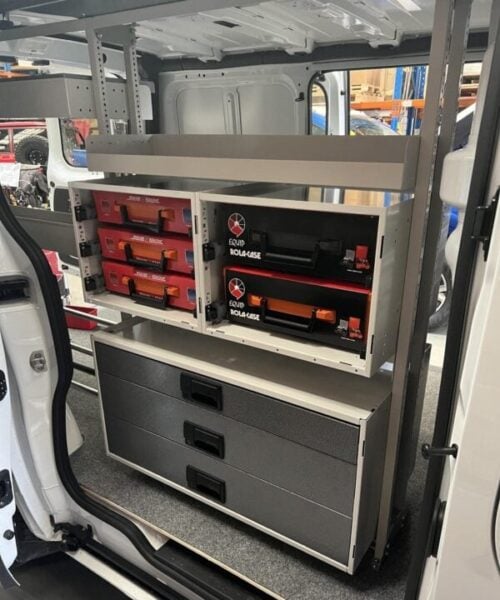 Rola Case RCKIT80/5 4/80 DRAWER CABINET WITH 1XRC801-2XRC803 DRAWERS - Image 4