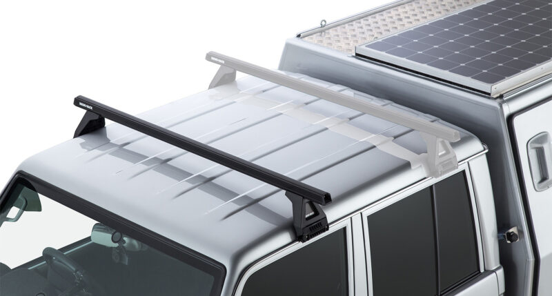 MAHINDRA Pikup Single Cab 6/2007 Onwards Heavy Duty RL150 Black 1 Bar Roof Rack (JA0791)