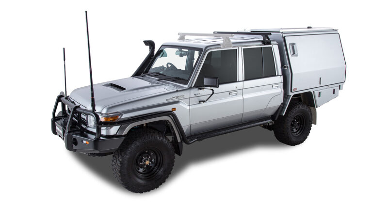 MAHINDRA Pikup Single Cab 6/2007 Onwards Heavy Duty RL150 Black 1 Bar Roof Rack (JA0791)